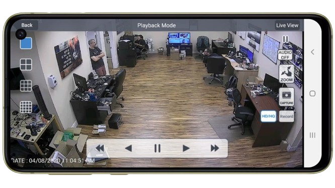 State-of-the-art surveillance equipment